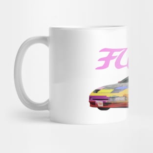 Hi This Is Flume Car Logo Mug